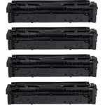 4 Pack Canon 055H Compatible High-Yield Toner Cartridges