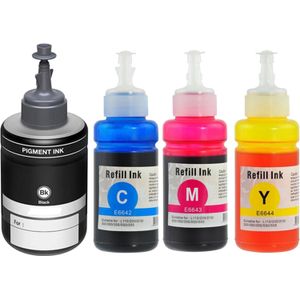 4 Pack Epson 774 & 664 High-Yield Compatible Ink Bottle