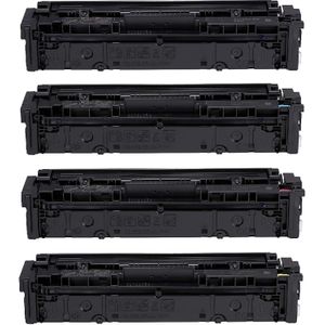 4 Pack Canon 055H Compatible High-Yield Toner Cartridges
