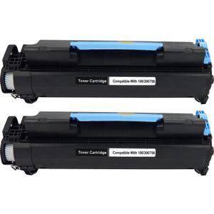 2 Pack Canon 106 Black Remanufactured Laser Toner Cartridges (0264B001AA)