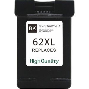 HP 62XL Black High-Yield Remanufactured Ink Cartridge (C2P05AN)
