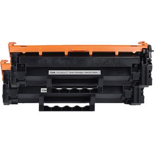 2 Pack HP 134A Black Compatible Toner Cartridge (W1340A)