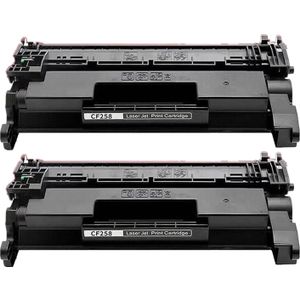 2 Pack HP 58X Black Compatible High-Yield Toner Cartridge (CF258X)