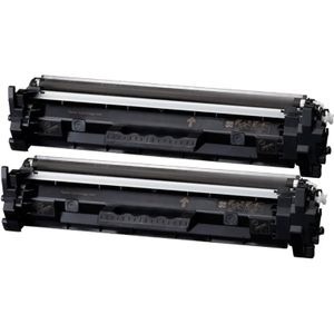 2 Pack Canon 047 Black Compatible Toner Cartridge (2164C001AA)