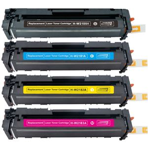 HP 218A Compatible Toner Cartridges 4-Pack