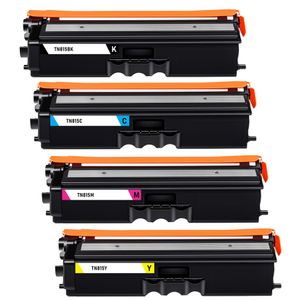 4 Pack Brother TN815 Compatible Super High-Yield Toner Cartridges