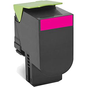 Lexmark CX310 / CX410 / CX510 Magenta Remanufactured Toner Cartridge (80C1SM0)