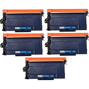 5 Pack Brother TN920UXL Black Compatible Ultra High-Yield Toner Cartridge