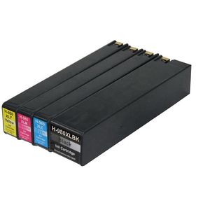 4 Pack High Yield Remanufactured HP 980XL Ink Cartridges