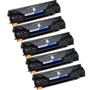 Canon 137 Black Compatible Toner Cartridges 5-Pack (9435B001AA)