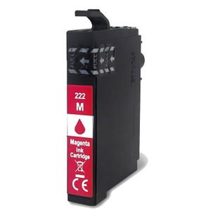 Epson 222 Magenta Remanufactured Ink Cartridge (T222320-S)