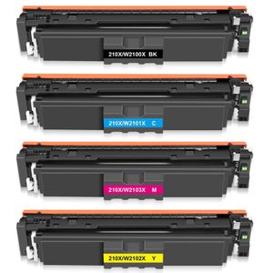 HP 210X Compatible High-Yield Toner Cartridges 4-Pack (Replaces 210A)