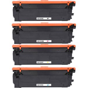 HP 212X Compatible High-Yield Toner Cartridges 4-Pack (Replaces 212A)