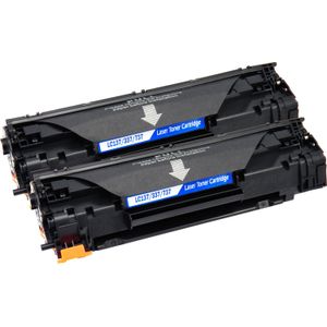 2-Pack Compatible Canon 137 Black Toner Cartridges (9435B001AA)