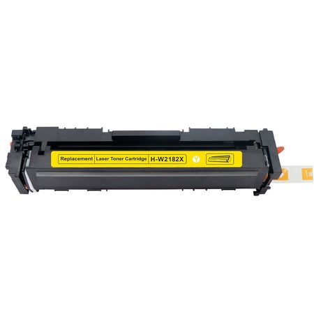 HP 218X / W2182X Yellow Compatible High-Yield Toner Cartridge (Replaces 218A / W2182A)