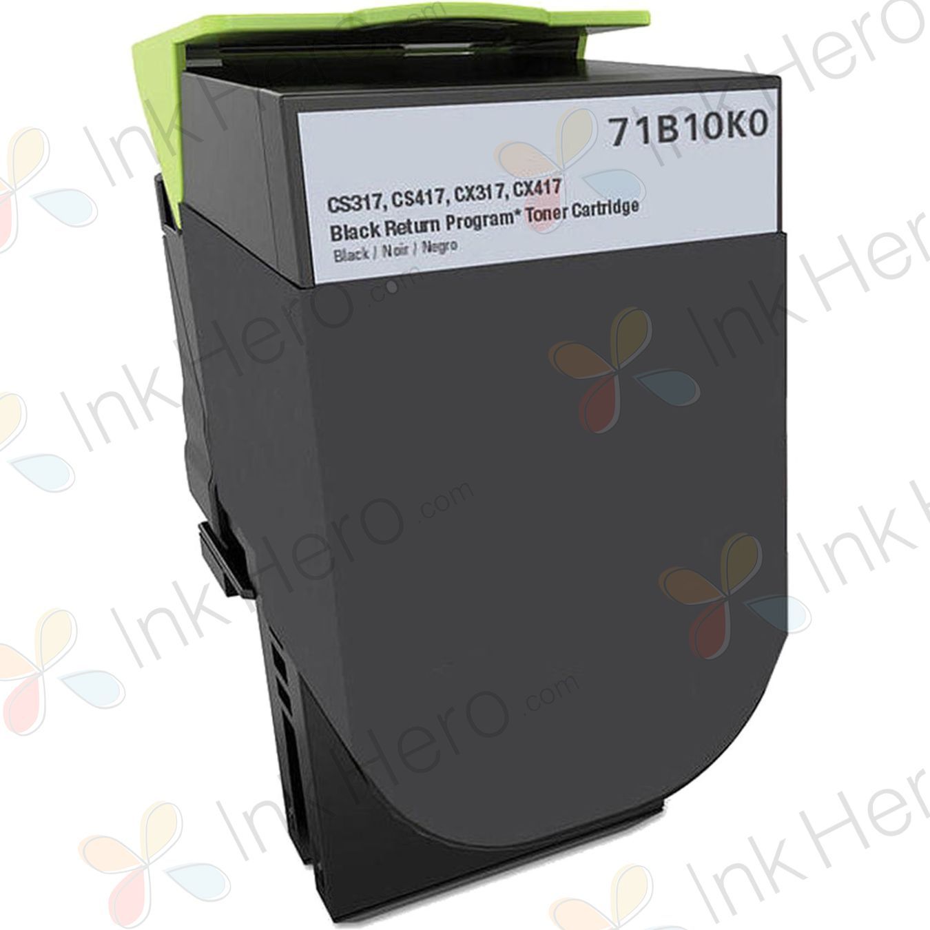 [CA] Lexmark 71B1HK0 High-Yield Black Remanufactured Toner Cartridge ...