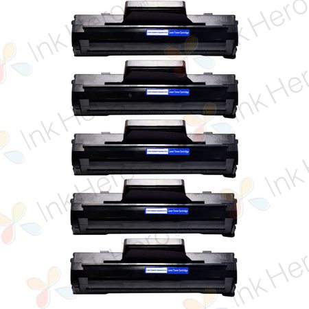 Ühilduvad toonerikassetid HP 106A – must, 5 tk pakis (W1106A)