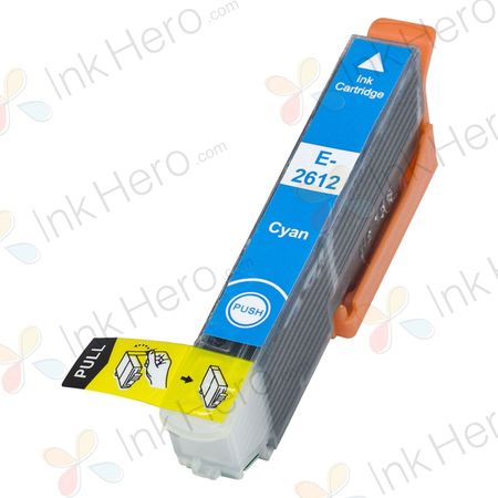 Cartuccia d'inchiostro compatibile Epson 26XL – ciano, alta capacità