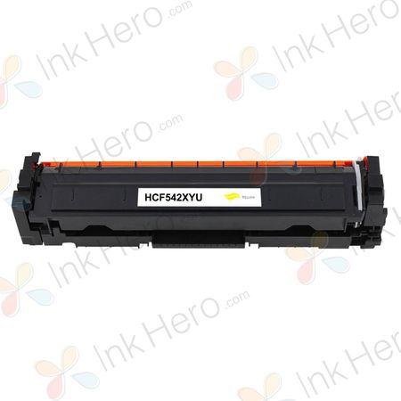 Kompatible Tonerkartusche HP 203X – Gelb, hohe Kapazität (CF542X)