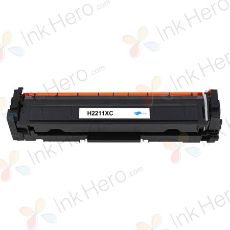 Kompatible Tonerkartusche HP 207X – Cyan, hohe Kapazität (W2211X)