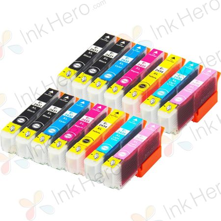 Ühilduvad tindikassetid Epson 24XL – suur maht, 14 tk pakis