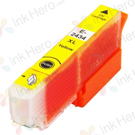 Compatibele inktcartridge voor Epson 24XL – geel, hoge capaciteit