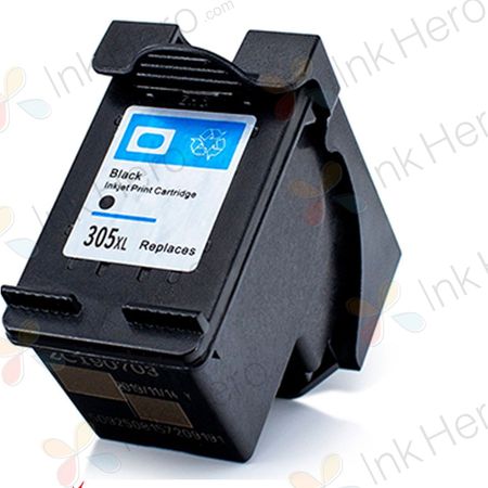 Wiederaufbereitete Tintenpatrone HP 305XL – Schwarz, hohe Kapazität (3YM62AE)