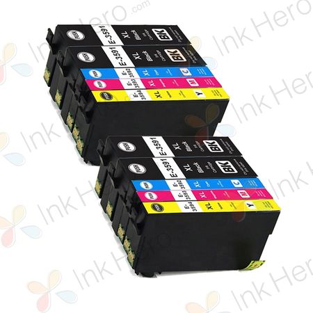 Kompatible Tintenpatronen Epson 35XL – hohe Kapazität, 10er-Pack
