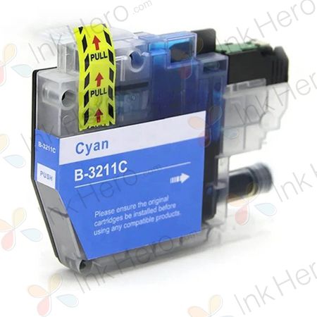 Kompatible Tintenpatrone Brother LC3211C – Cyan, hohe Kapazität