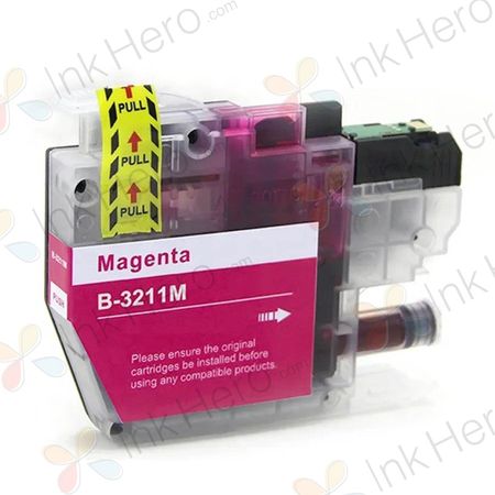 Cartouche d’encre compatible Brother LC3211M – magenta, haute capacité