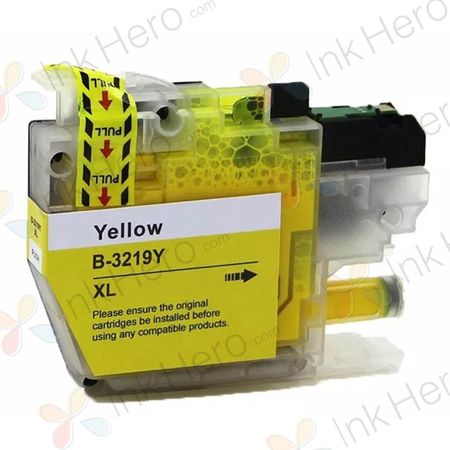 Kompatible Tintenpatrone Brother LC3219Y – Gelb, superhohe Kapazität