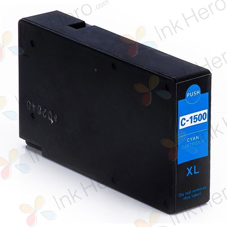Cartouche d’encre compatible Canon PGI-1500XLC – cyan, haute capacité