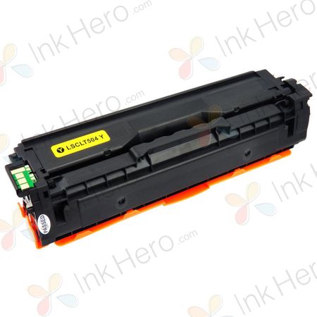 Cartouche de toner compatible Samsung CLT-Y504 – jaune, capacité standard