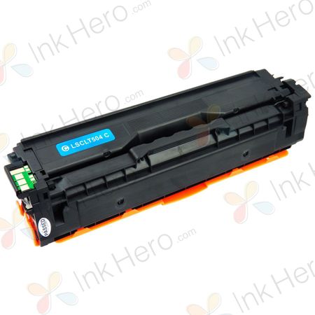 Cartuccia toner compatibile Samsung CLT-C504 – ciano, capacità standard