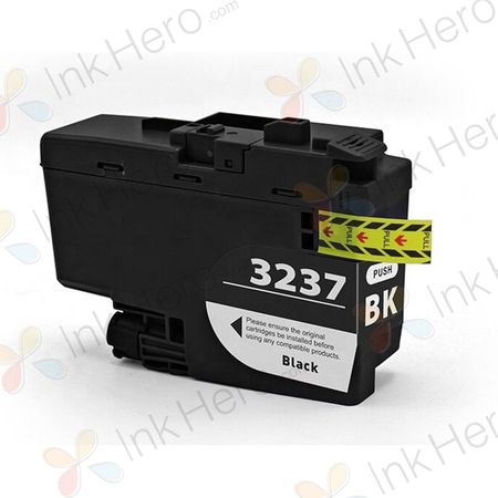 Ühilduv tindikassett Brother LC3237BK – must, supersuur maht