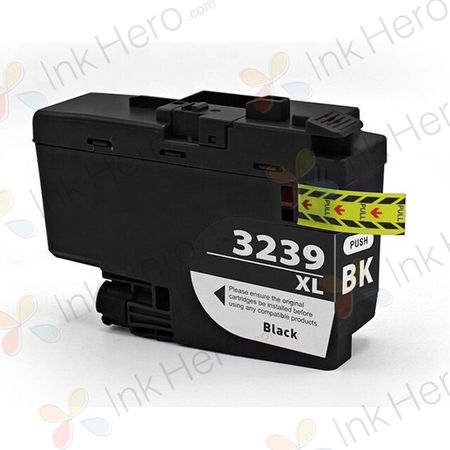 Ühilduv tindikassett Brother LC3239BK – must, ülisuur maht