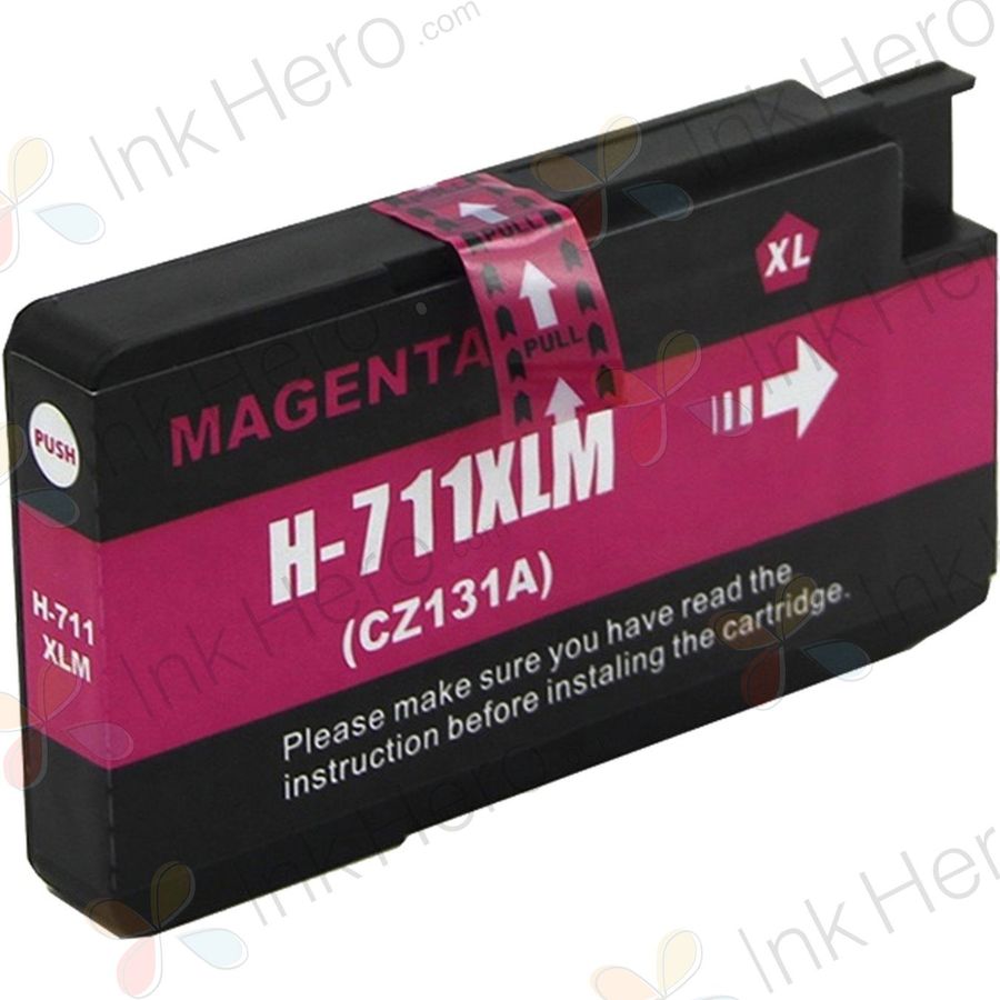 HP 711 Magenta Remanufactured Ink Cartridge (CZ131A)
